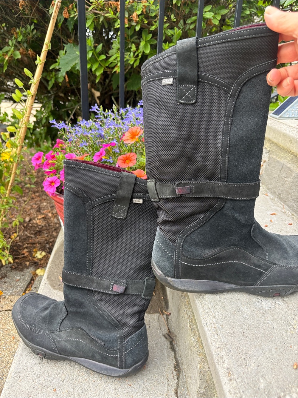 Merrell Black Mid-Calf Heeled Boots, women’s size 10